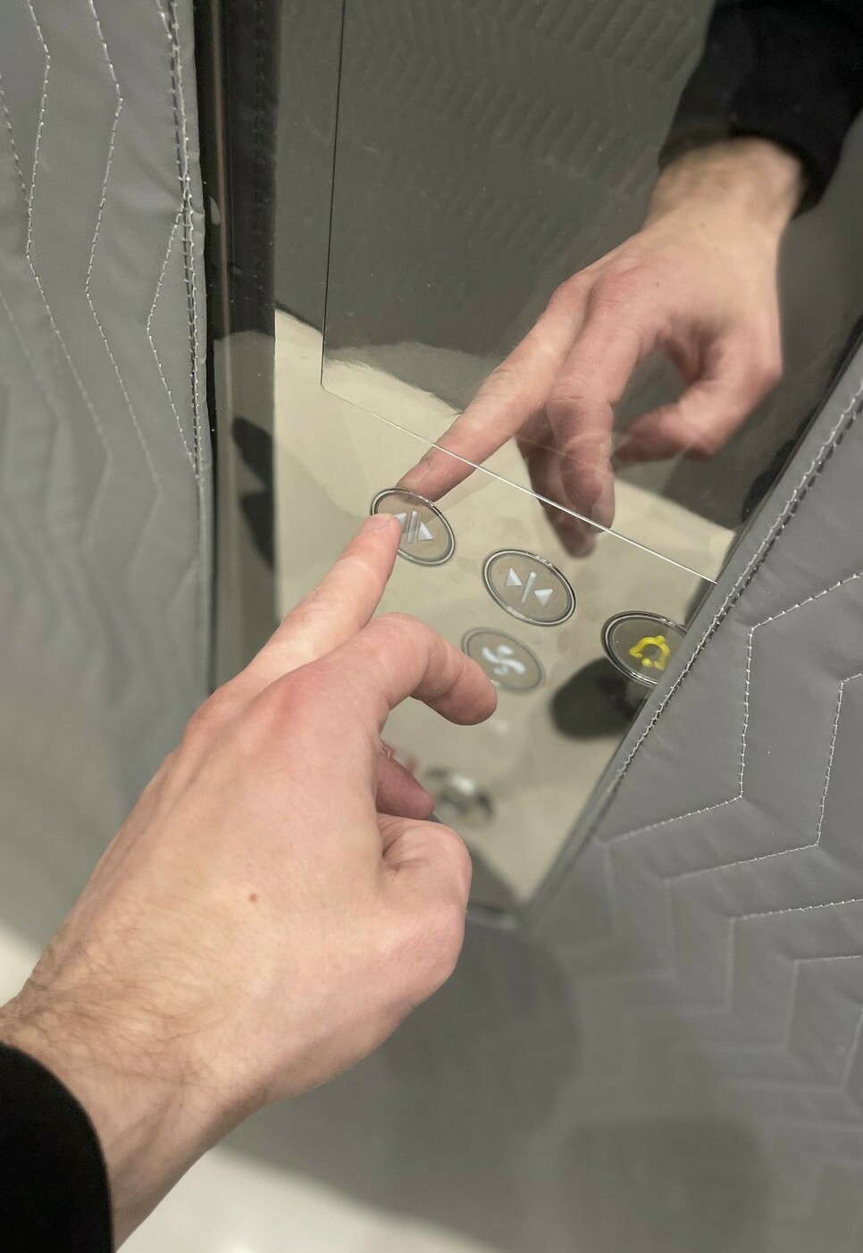 Защита лифта панелями