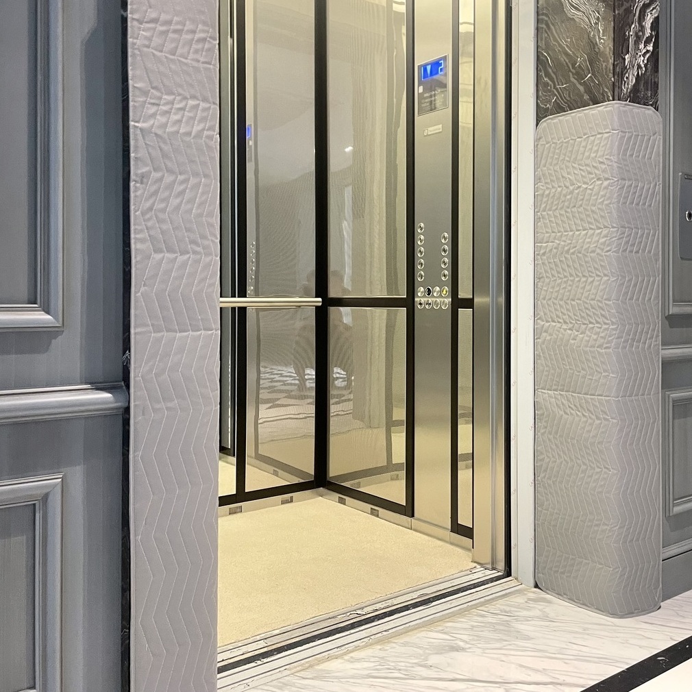 Защита лифта панелями  Коверлифт 