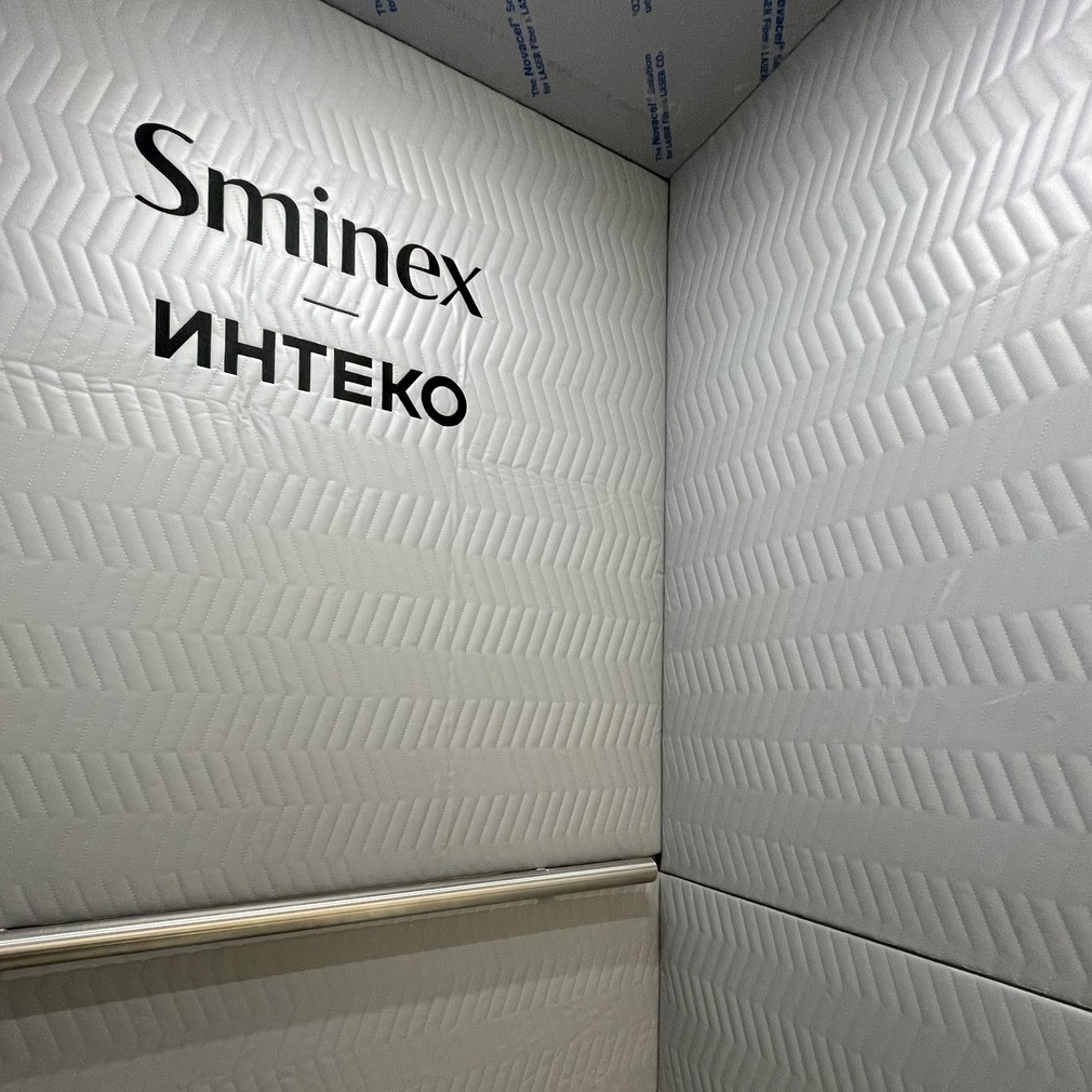 Защита лифта панелями