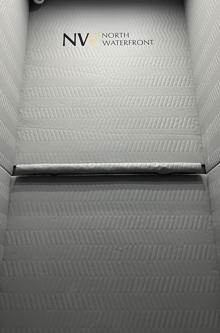 Защита лифта панелями