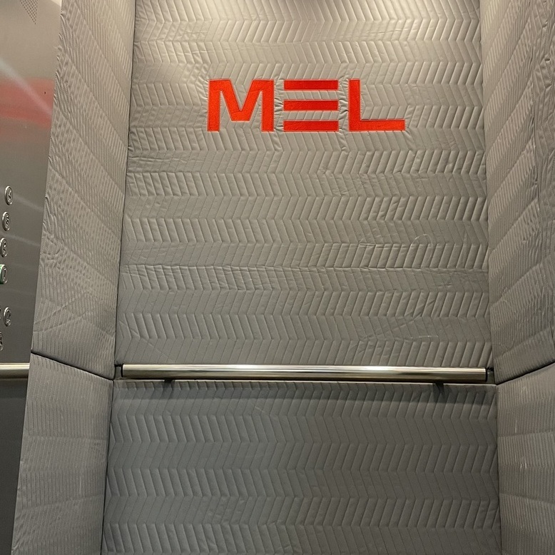 Защита лифта панелями  Коверлифт 